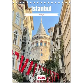 Diář Hidden gems of Istanbul (Desk Calendar 2026 DIN A5 portrait), CALVENDO 12 Month DeskCalendar (EN)