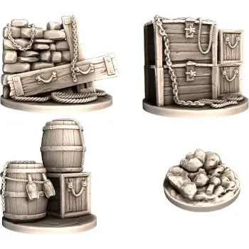 Desková hra Dark Gate Games Ancient Blood: The Order of Vampire Hunters – 3D Tokens