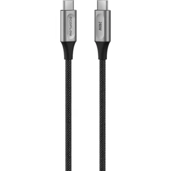 Powerbanka EcoFlow RAPID Pro USB-C to USB-C Cable (240W, Nylon)