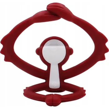 Mombella Kousátko Hračka Opice Chimney Red