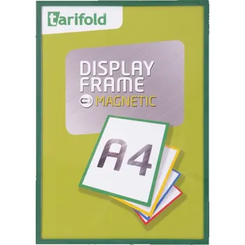 Tarifold Kapsy magnetické Display Frame - A4 / zelená 34116