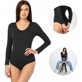 Body Merry Style Dámské body bavlna elegantní dlouhý rukáv L