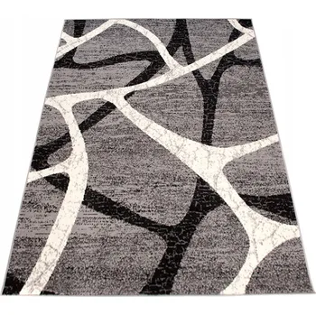 Koberec KOBEREC 180x250 BCF MODERNÍ ŠEDÉ KOBERCE