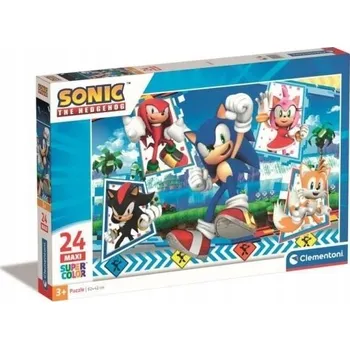Puzzle Puzzle Clementoni 24 dílků Maxi Sonic