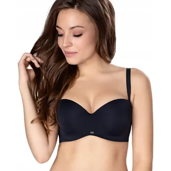 Podprsenka Marilyn podprsenka bardotka, balkonetka černá velikost 70F