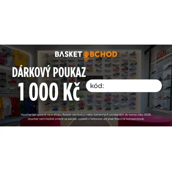 Dárkový potravinový koš Basket-obchod.cz Dárkový poukaz Basket-obchod v hodnotě 1000 kč