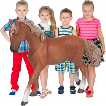 Figurka KONĚ Figurky PAPO Kobyla Anglická čistá krev HRAČKOVÝ Kůň pro děti