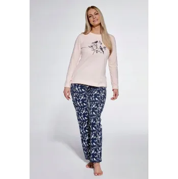 Dámské pyžamo Cornette dámské pyžamo bavlna růžové, velikost M