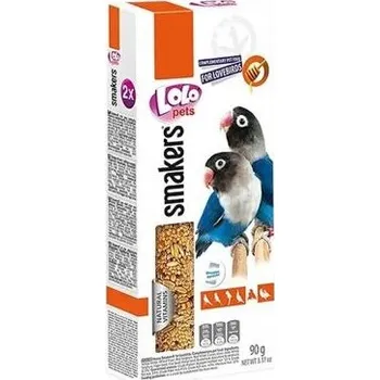 Pro ptáka LOLO SMAKERS 2 klasy medové pro agapornisy 90 g