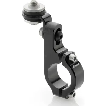 Brzda pro motocykl Držák expanzní nádobky pro hydraulickou kapalinu brzdy nebo spojky - Černá