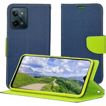 Pouzdro na mobilní telefon Flipové pouzdro Radian pro realme C31, modré