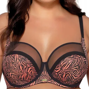 Podprsenka Ava podprsenka měkká hnědá Podprsenka 1130/3 tiger velikost 90C