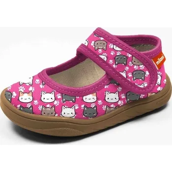 Dívčí obuv Barefoot balerínky Milami BF5 ZAC52 02A Fuxia Velikost: 34