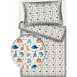 Polášek Povlečení bavlna dinosaurus 90x130 / 40x60