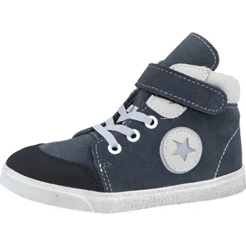 Dívčí obuv Jonap kožené boty 050 SV šedá hvězda Velikost: 25