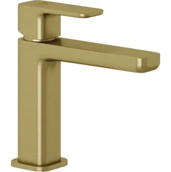 Vodovodní baterie Kludi Umyvadlová baterie, kartáčované zlato - 42282N075