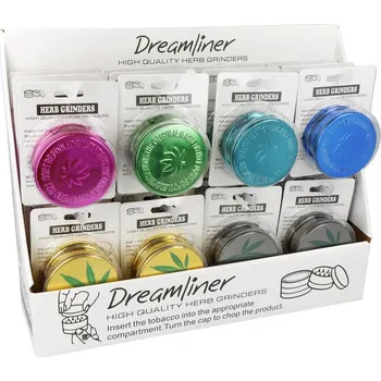 Drtič tabáku plastový Dreamliner mix, 60mm