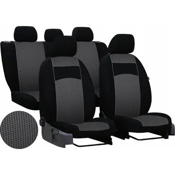 Moto oblečení SILNÉ POTAHY NA SEDADLA ŠITÉ NA MÍRU KOMPLET PRO Subaru Outback V