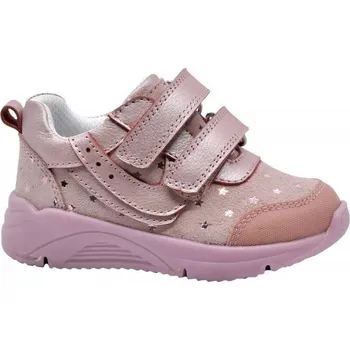 Dívčí polobotky Protetika kožené boty EMILY Pink Velikost: 19