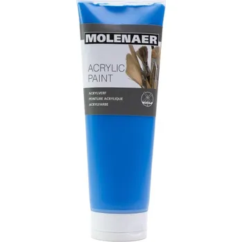 Speciální výtvarná barva Creall Akrylová barva Molenaer - 250 ml / modrá 252799