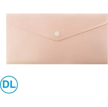 Luma Spisové desky s drukem LUMA - DL / pastelová oranžová 245644