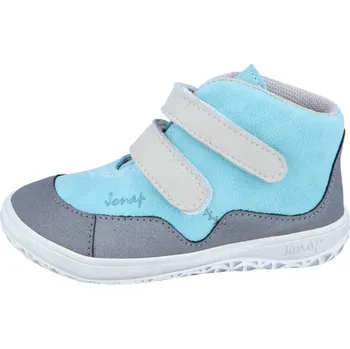 Dívčí polobotky Jonap barefoot boty BELLA M SLIM mint Velikost: 22