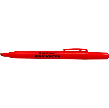 centropen Zvýrazňovač Centropen HIGHLIGHTER 8722 / červená 34987