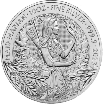 Stříbrná mince 10 Oz Mýty a legendy - Maid Marian 2023