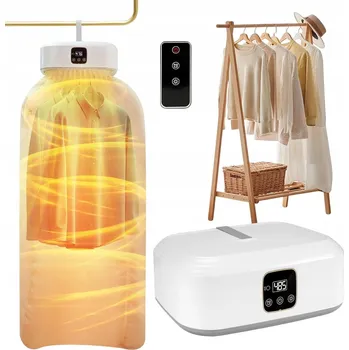 Sušák na prádlo ELEKTRICKÝ SUŠÁK NA PRÁDLO S UV STERILIZACÍ 600W DÁLKOVÉ OVLÁDÁNÍ ČASOVAČ