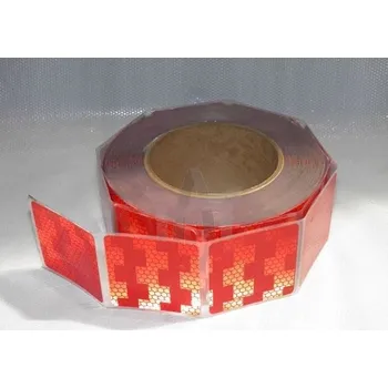 Reflexní páska červená 50mm ORAFOL TWY041/PLANDEKA