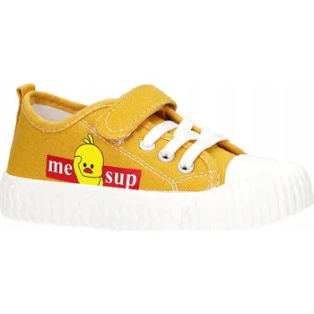 Dívčí tenisky Casu dětské tenisky žluté, velikost 27