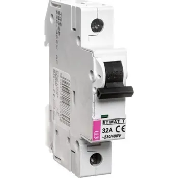 vypínač Přepěťová ochrana ETI Polam 230 V IP20 32 A