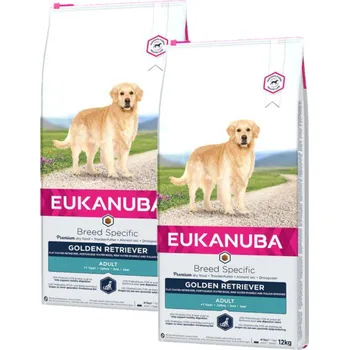 Krmivo pro psa EUKANUBA Adult Golden Retriever 2x12kg