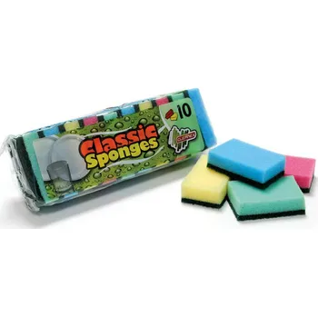 Houbička Houbička na nádobí s abrazivní vrstvou [10 ks](90312061)