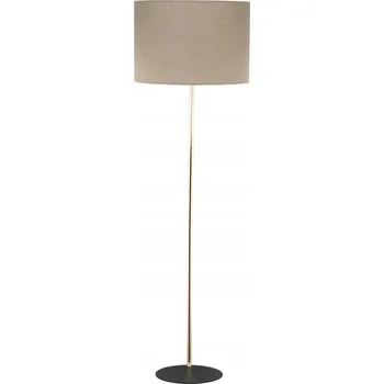 Stojací lampa Stojací lampa UMBERTO zlatá béžové stínidlo 1xE27 155cm Domácí lampa