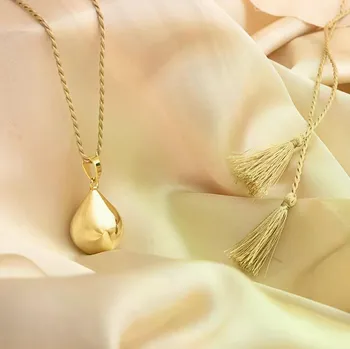 Těhotenská móda Mummy Bell Těhotenská rolnička - Kapka lásky - zlatá