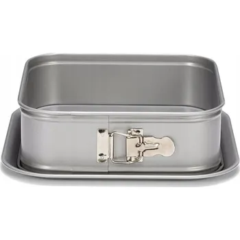 Forma na pečení Patisse Čtvercová forma na dort SILVER-TOP 24 cm stříbrná