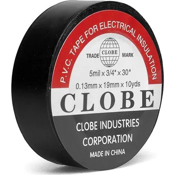 Lepicí páska Escape6 Izolační vinylová páska 19 mm × 9 m černá