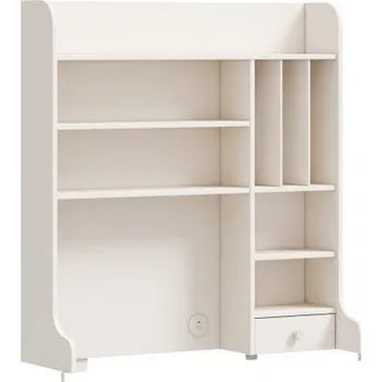 Psací stůl Vysoký nástavec s USB na psací stůl Vendella - béžová