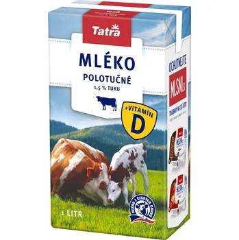 Káva Mléko - polotučné / 1 l 33259
