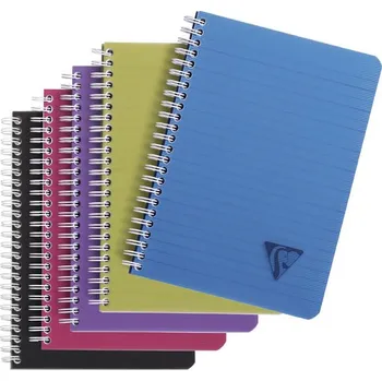 Blok Clairefontaine Blok kroužkový Clairefontaine Linicolor intesive A5 - linka / 90 listů / mix barev 562848