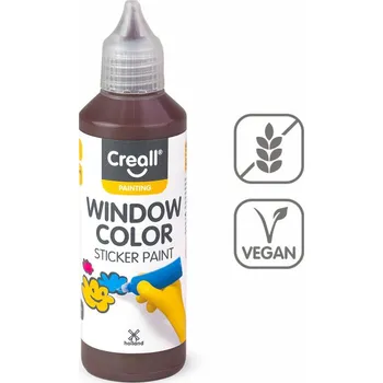 Výtvarná barva Creall Barva na sklo Creall Widow Color - 80 ml / hnědá 578766