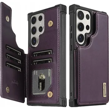 Pouzdro na mobilní telefon Zadní Kryt symbolů pro Samsung Galaxy S24 Ultra fialový