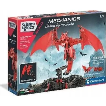 ostatní stavebnice Stavebnice Clementoni drak 3v1 plastové od 8 let