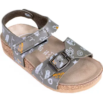 Chlapecké pantofle Sandálky BF béžové se vzorem Velikost: 32