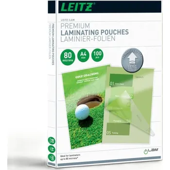 Kancelářská technika Leitz Laminovací pouzdra iLam - A4 80 mic / 100 ks 403993