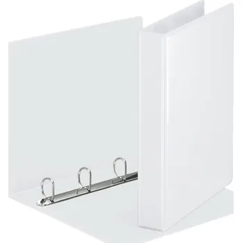 ESSELTE Pořadač Esselte A4 kroužkový prezentační 4 - kroužek 5,1 cm / bílá 30407