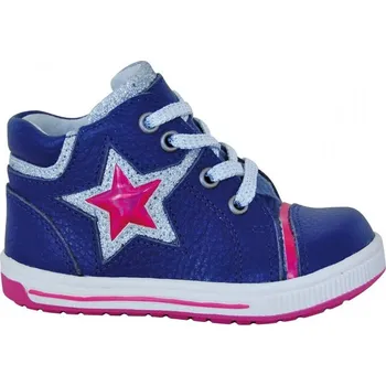 Dívčí tenisky Protetika kožené boty STAR modrá Velikost: 20