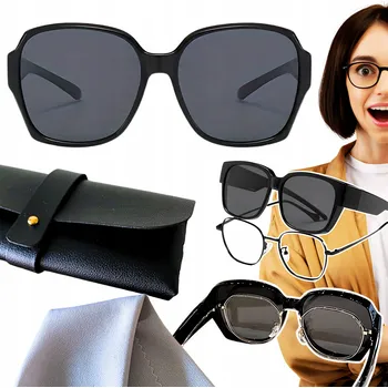 Sluneční brýle SLUNEČNÍ BRÝLE S UV FILTREM A POLARIZACÍ, PŘEKRYVNÉ, NASAZOVACÍ NA DIOPTRICKÉ BRÝLE