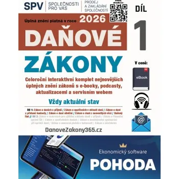 Daňové zákony 2026 XXL ProFi ČR I díl
